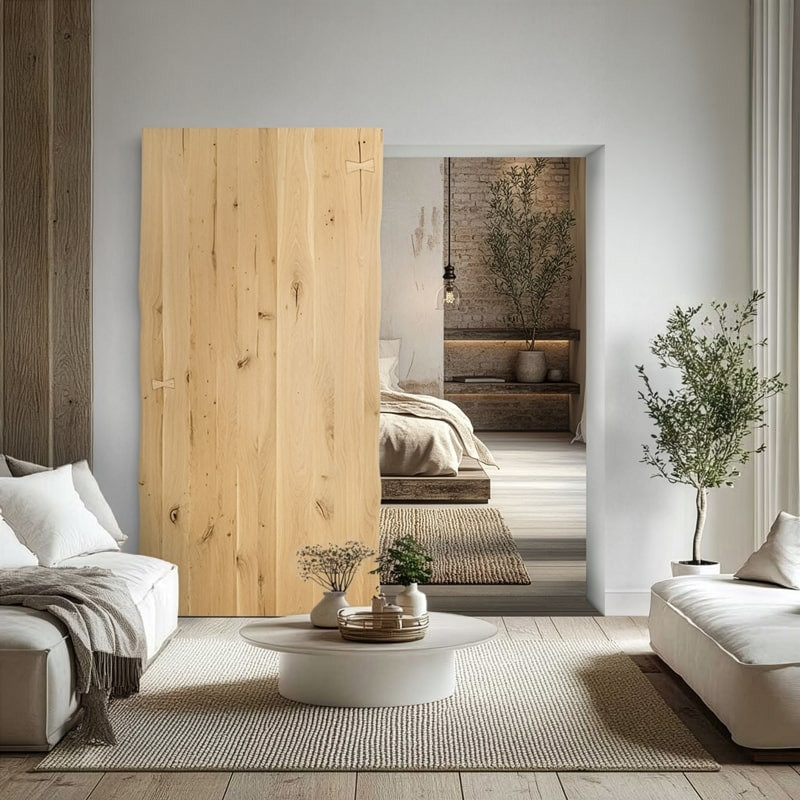 moderní posuvné dveře se skrytým posuvným systémem