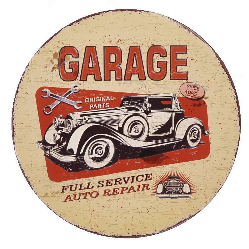 Kovová cedule GARAGE 1 - Seart.cz