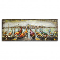 Železný 3D obraz PŘÍSTAV