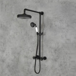 nástěnná vanová baterie antický mosaz retro