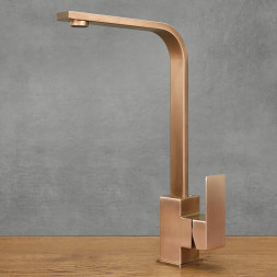 kuchyňská stojací baterie černá retro