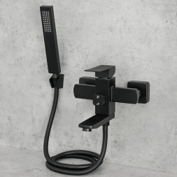 nástěnná vanová baterie antický mosaz retro