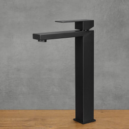 kuchyňská stojací baterie černá retro