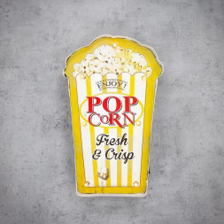 Světelný LED nápis Popcorn