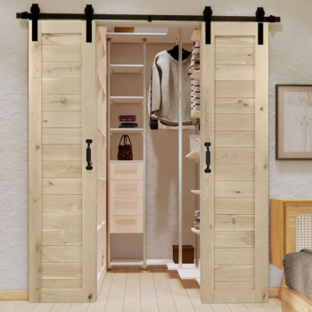 posuvné dveře pro šatní skříně dvoukřídlé