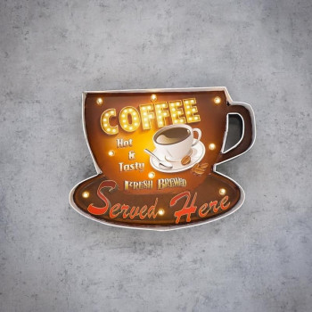 Světelný LED nápis Coffee 2
