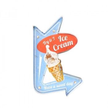 Světelný LED nápis Ice Cream 2