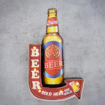 Světelný LED nápis Beer 1