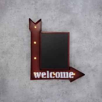 Světelný LED nápis Welcome 4