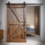 dřevěné posuvné dveře