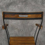 židle s mangovým dřevem