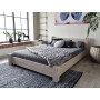 Dřevěná rustikální postel 