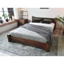 Dřevěná postel z borovicového dřeva