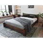 Pohodlná postel z masivní borovice