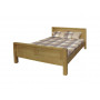 drewniane łózko do sypialni 180x200