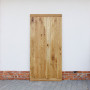 masivní dubové dveře