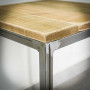stolek z borovicového dřeva