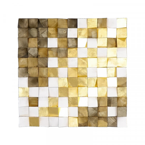 Dřevěný 3D obraz Mozaika 4