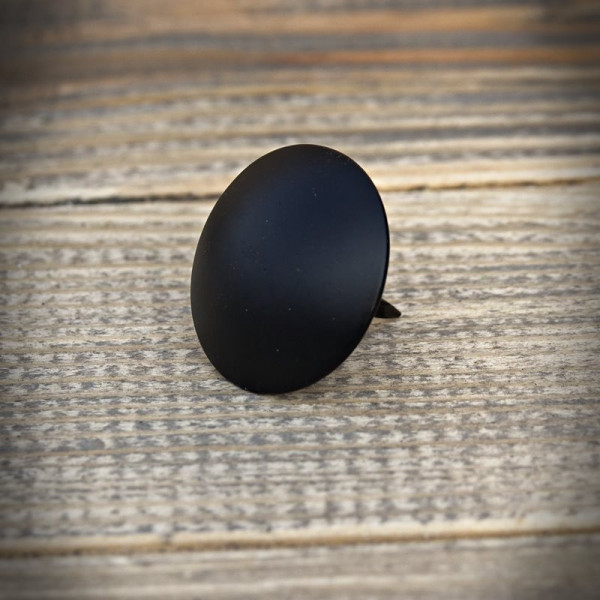 Ozdobný hřebík Kopule 30 mm, černý
