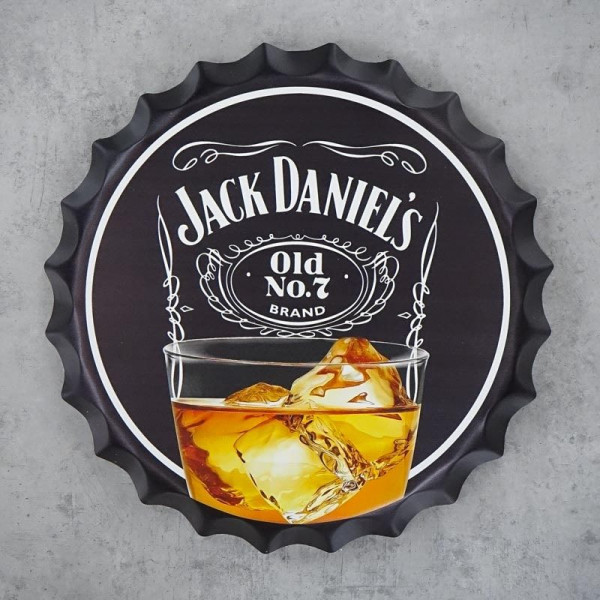 Pivní víčko na zeď Jack Daniel´s 