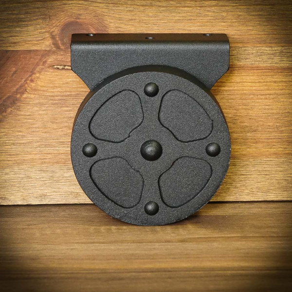 Nábytkové kolečko Tadek 2, černé, 75 mm