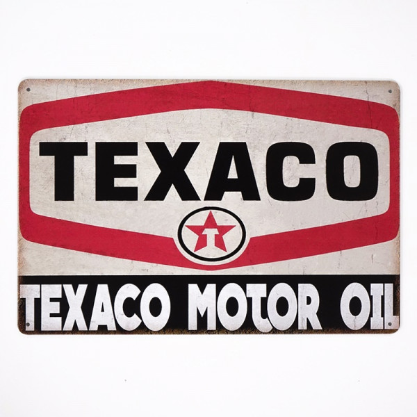 Kovová cedule Texaco Motor Oil 3