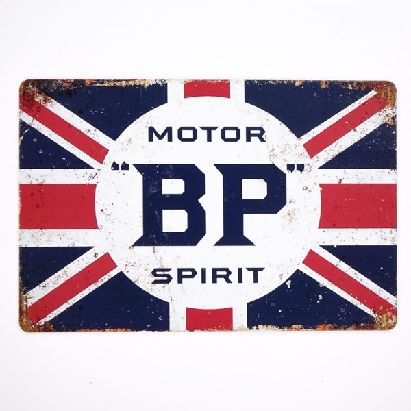 Kovová cedule Motor BP Spirit