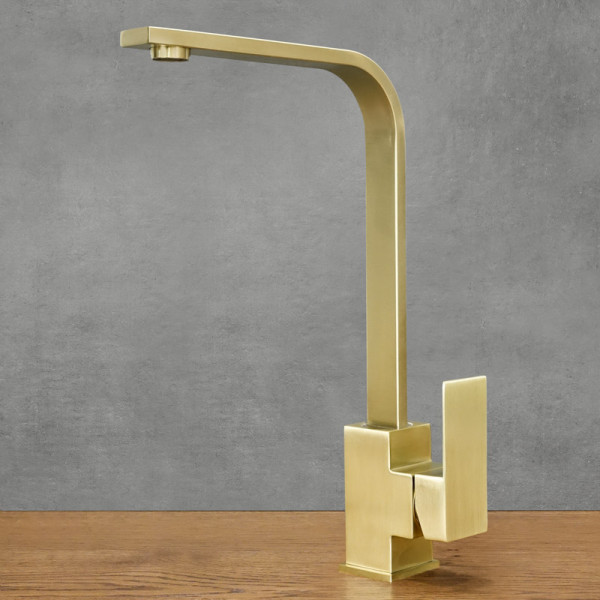 Stojací kuchyňská baterie PRATO, antický mosaz