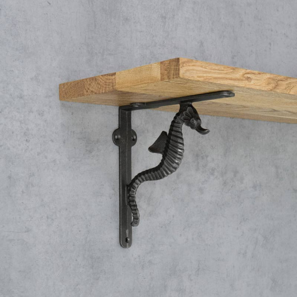 Policová konzole KONIK MORSKI 180x180 mm NATURAL, surová