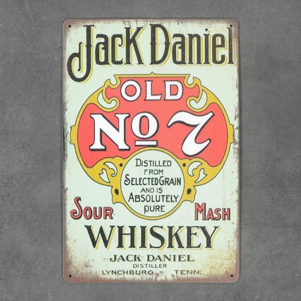 Kovová cedule Jack Daniel´s Whiskey 2