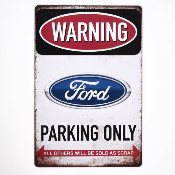 Kovová cedule Ford Parking