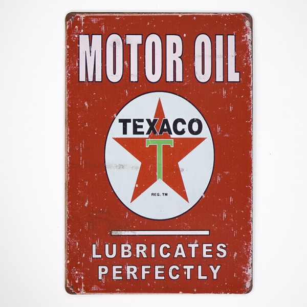 Kovová cedule Texaco Motor Oil 1