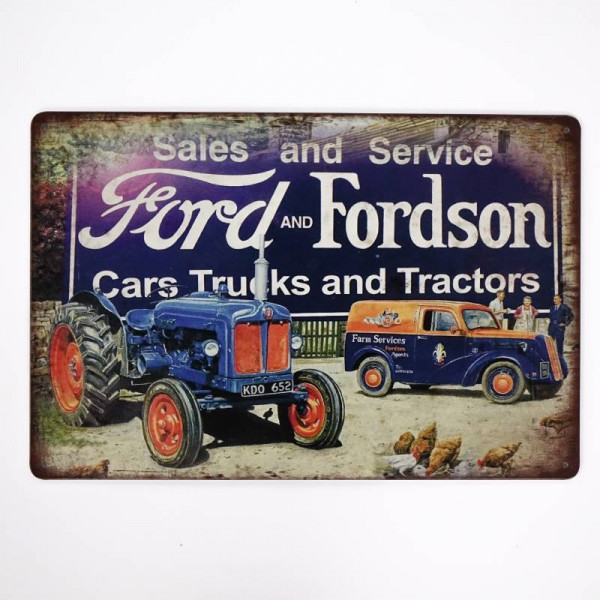 Kovová cedule Ford Fordson