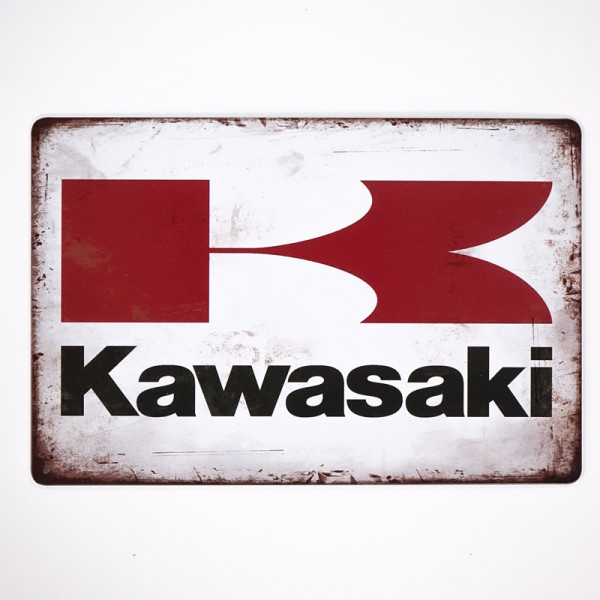 Kovová cedule Kawasaki