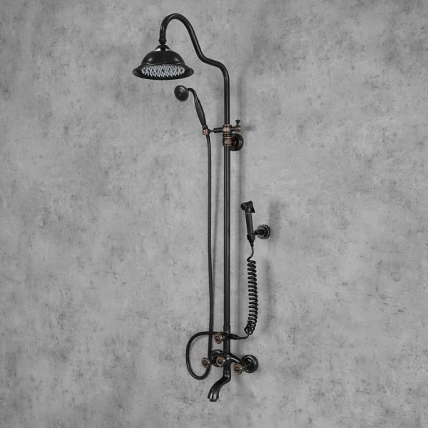 Sprchová baterie LEXIE 1, černá