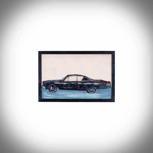 Železný 3D obraz AUTO