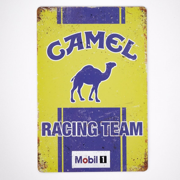 Kovová cedule Camel Racing Team