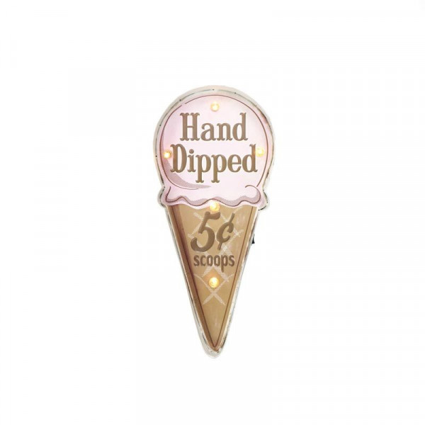 Světelný LED nápis Ice Cream 3