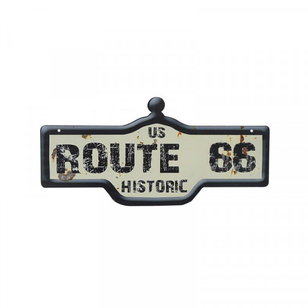 Kovová cedule Route 66 3