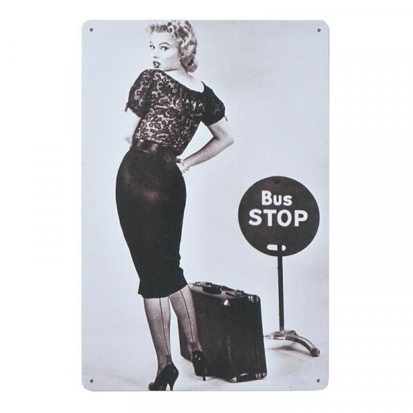 Kovová cedule Pin-up 2