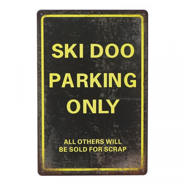 Kovová cedule Parking Only