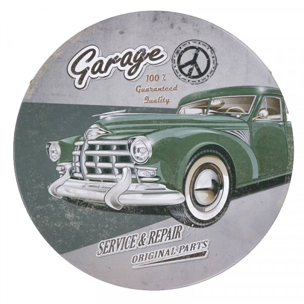 Kovová cedule GARAGE 4