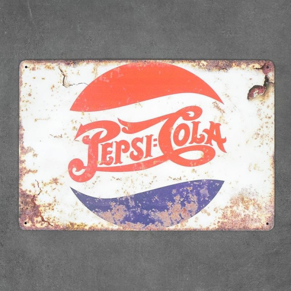 Kovová cedule Pepsi-cola