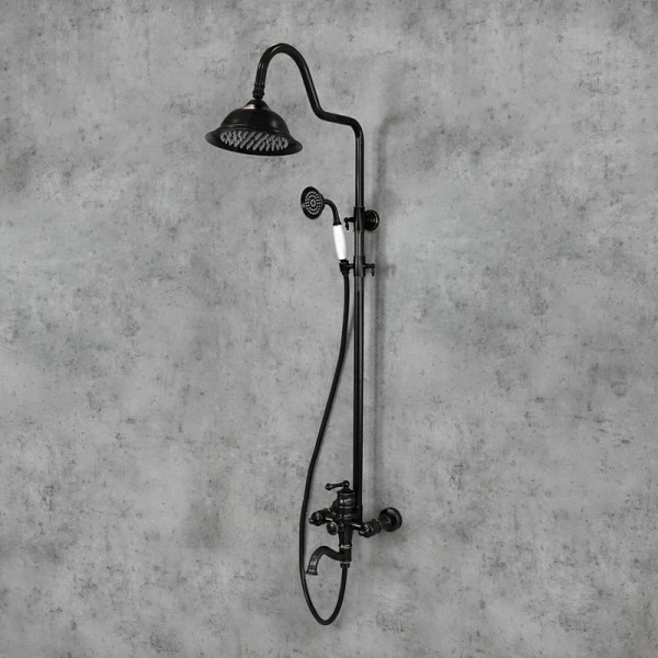 Sprchová baterie BODMIN, černá